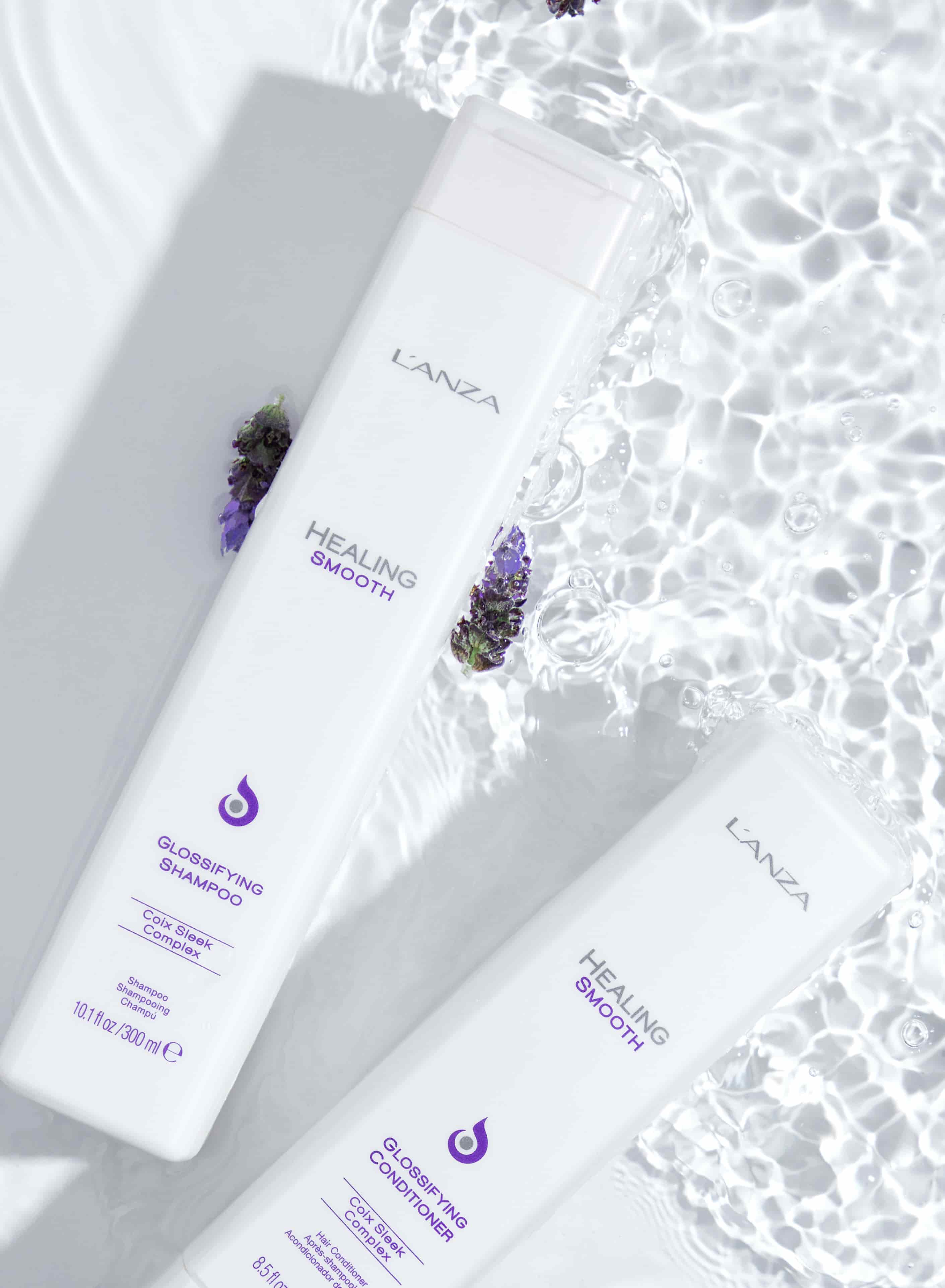 Розгладжувальний кондиціонер для блиску волосся LʼANZA Healing Smooth Glossifying Conditioner, 250 ml - 4